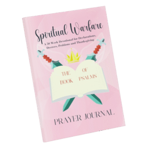 Spiritual Warfare Prayer Journal- Physical Copy