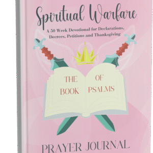 Spiritual Warfare Prayer Journal- Physical Copy
